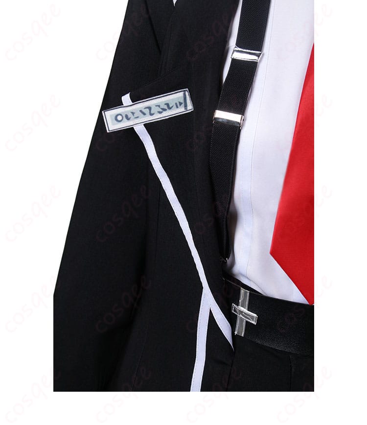 Limbus Company シンクレア コスプレ衣装 衿の装飾ディテール、繊細な刺繍が特徴