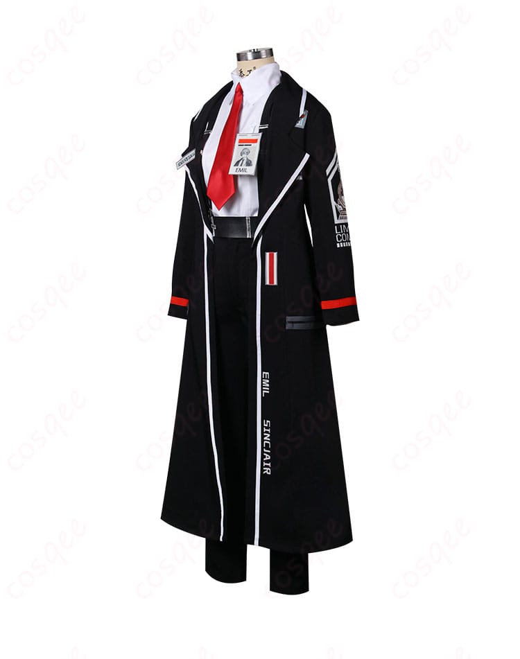 Limbus Company シンクレア コスプレ衣装 右側面画像、特徴的な衣装のディテール