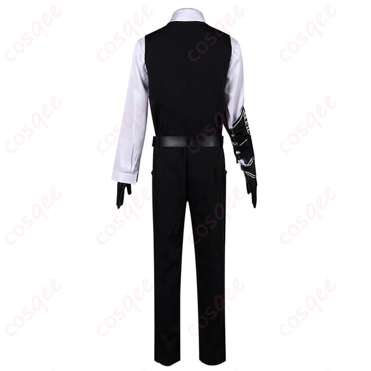 Limbus Company ムルソーの雰囲気を纏うコスプレ衣装 手鎧付きで写真映えも抜群 - 3枚目の画像