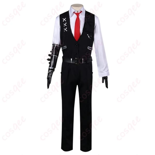 Limbus Company ムルソーの雰囲気を纏うコスプレ衣装 手鎧付きで写真映えも抜群