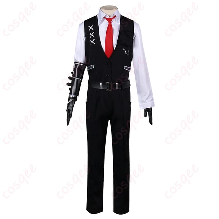 Limbus Company ムルソーの雰囲気を纏うコスプレ衣装 手鎧付きで写真映えも抜群 - 1枚目の画像
