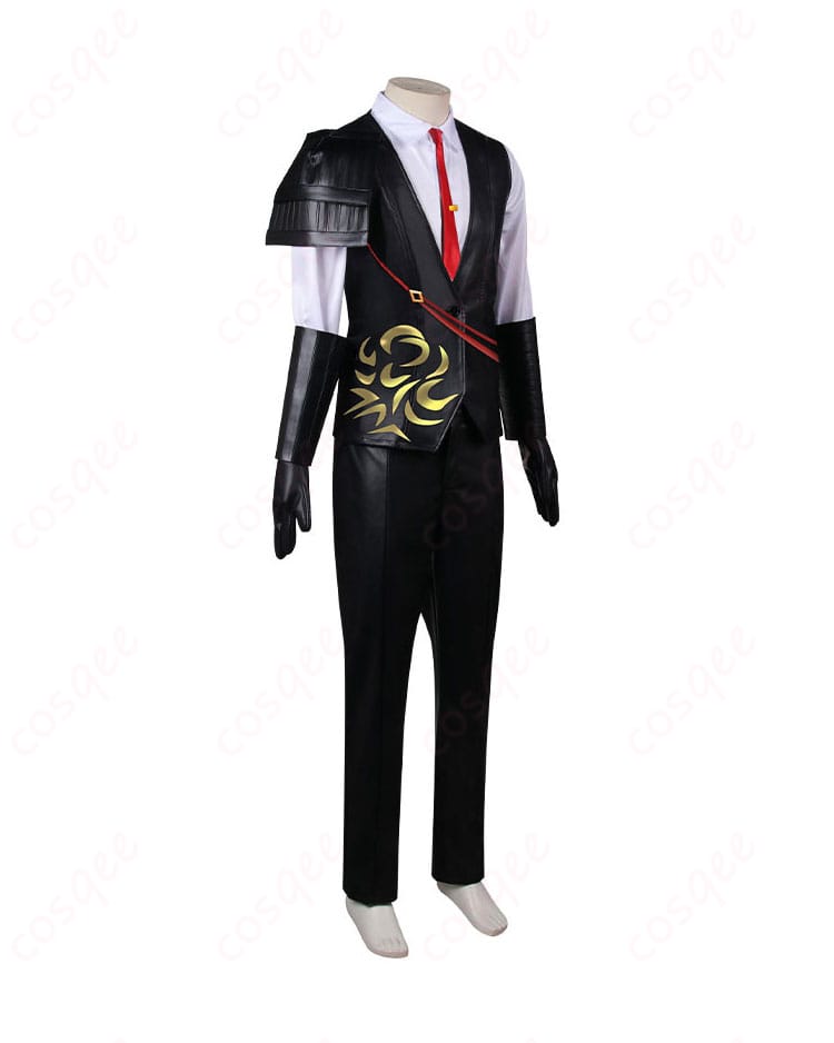 Limbus Company グレゴール コスプレ衣装 右側面画像 - 精細な装飾と仕立て