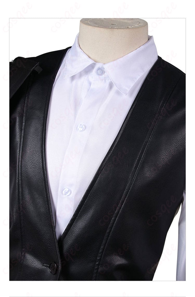 Limbus Company グレゴール コスプレ衣装 服の襟元のディテール - 高品質な刺繍とデザイン