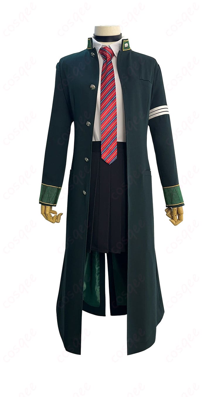 ウィンブレ 椿野佑 制服 コスプレ衣装の前面を正確に撮影した画像。