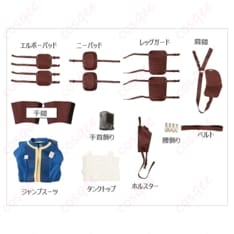 フォールアウトのルーシー・マクレーンを機能的に再現した無骨ミリタリーなコスプレ衣装 - 7枚目の画像（サムネイル）