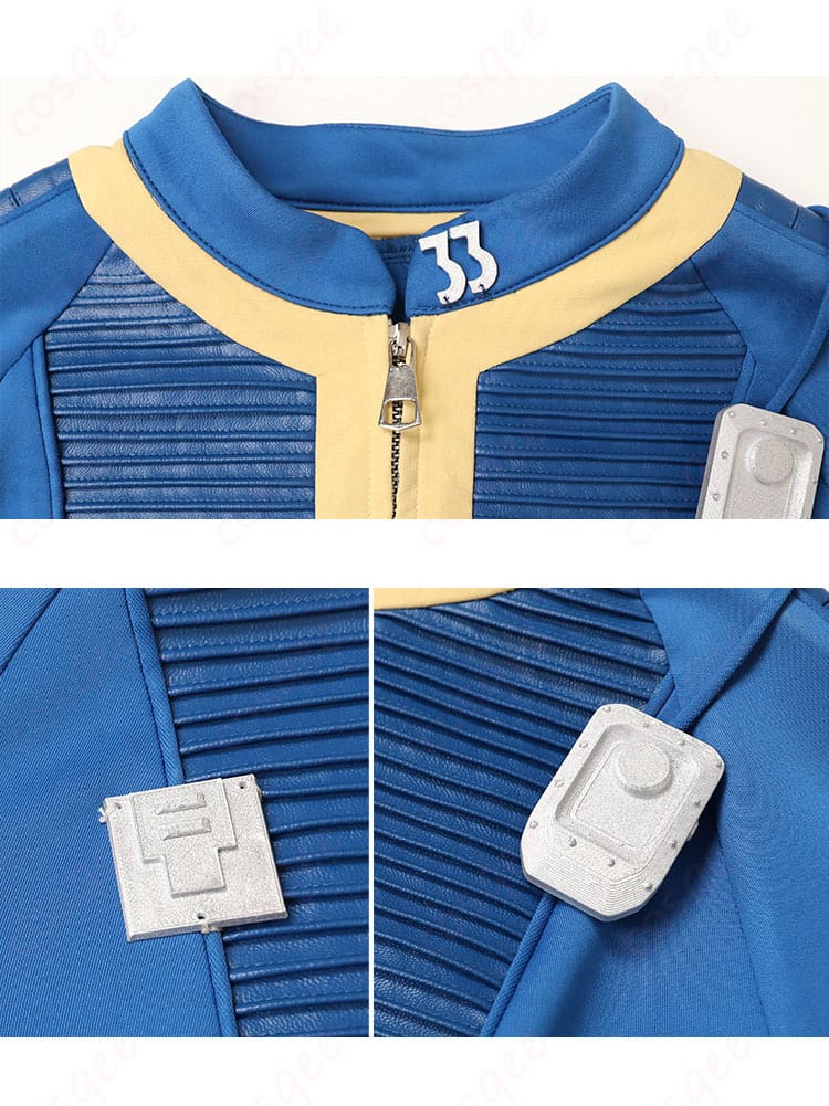 フォールアウト ルーシー・マクレーン コスプレ衣装 襟と衣襟装飾