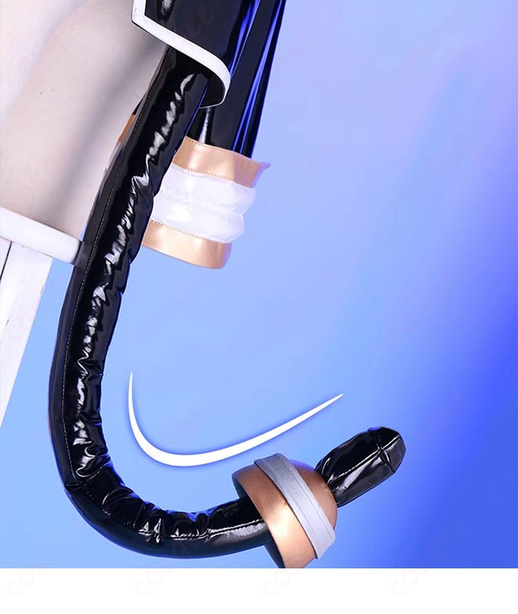 尾飾りの装飾詳細画像 - 阿良河キウィの尻尾の飾り部分、リアルな質感とデザインが再現されています。