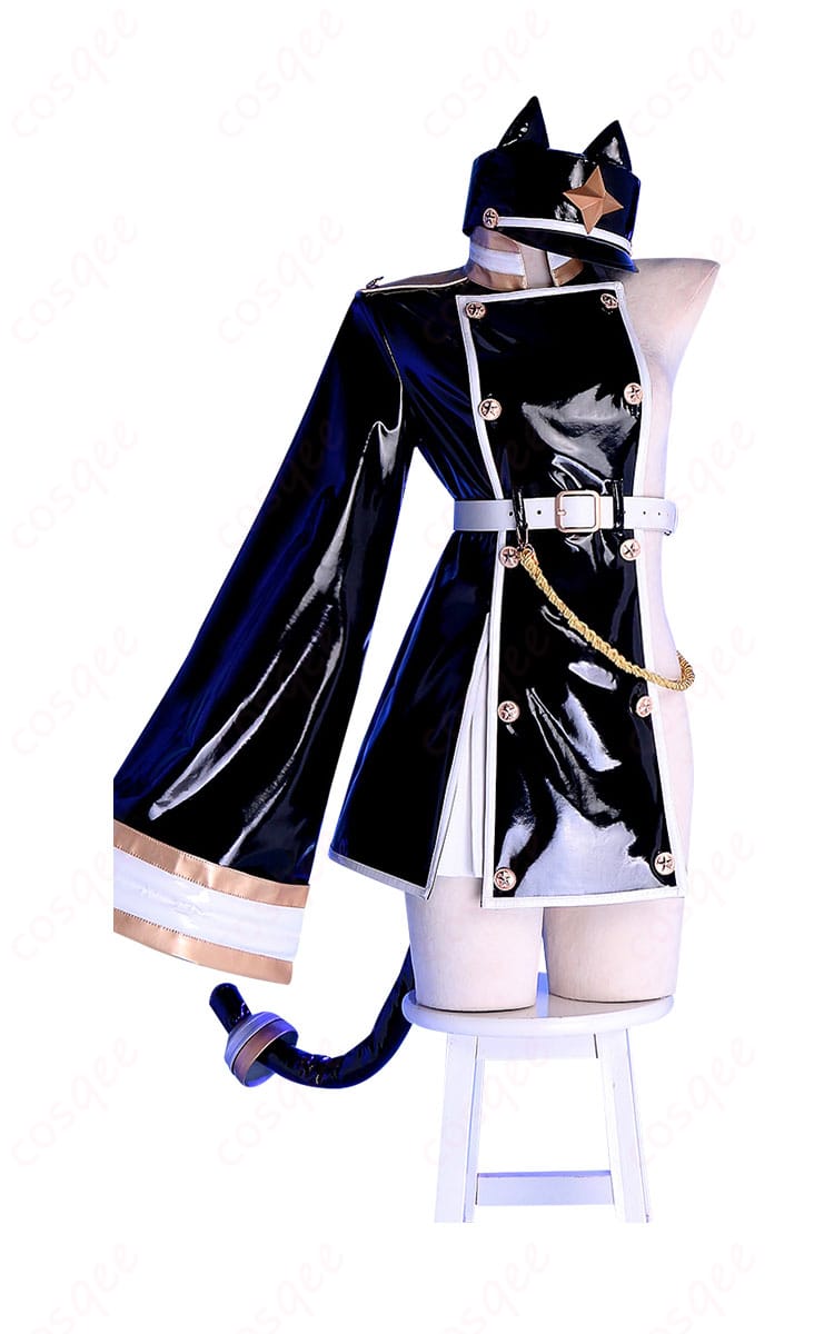 商品正面画像 - 阿良河キウィのコスプレ衣装の正面デザイン、忠実に再現された衣装の全容。