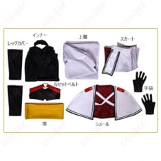 FGO 長尾景虎の凛々しさをまとう和装ミリタリー系コスプレ衣装 - 4枚目の画像（サムネイル）