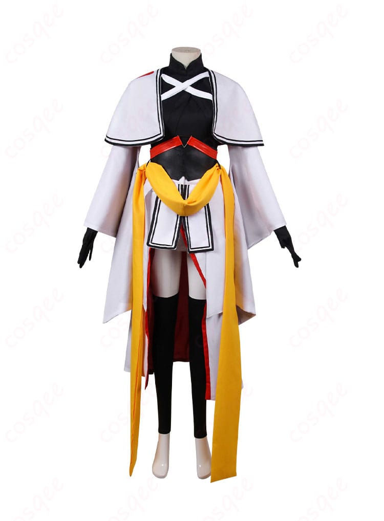 Fate/Grand Order 長尾景虎 コスプレ衣装 - 正面写真、細部まで忠実に再現された衣装