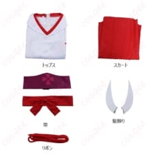 転スラのシュナになりきれる和装風コスプレ衣装 可憐で写真映えしイベントにも最適 - 4枚目の画像（サムネイル）