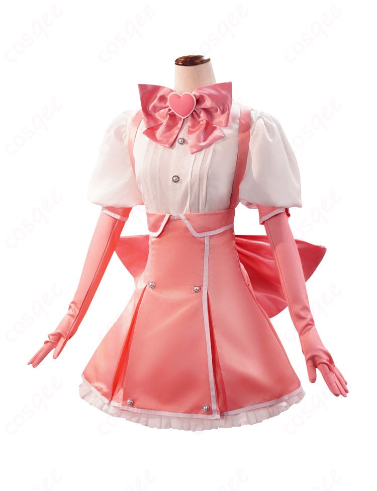 花菱はるか マジアマゼンタ コスプレ衣装の側面。完璧なシルエットとディテールが特徴。