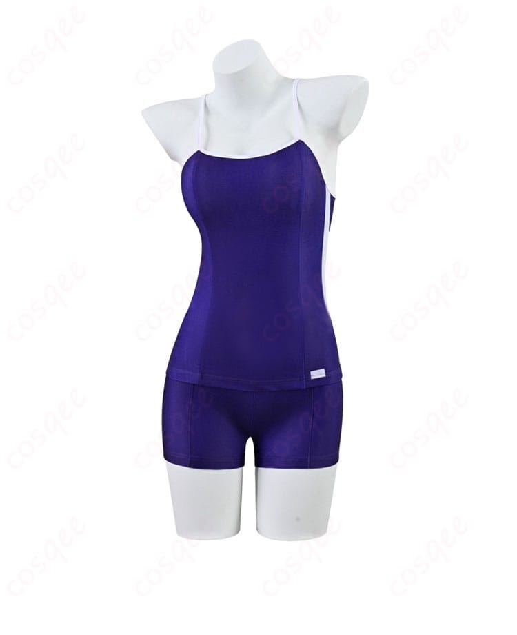 商品正面の全体像。ウマ娘 プリティーダービー 競泳水着コスプレ衣装の詳細をご覧ください。