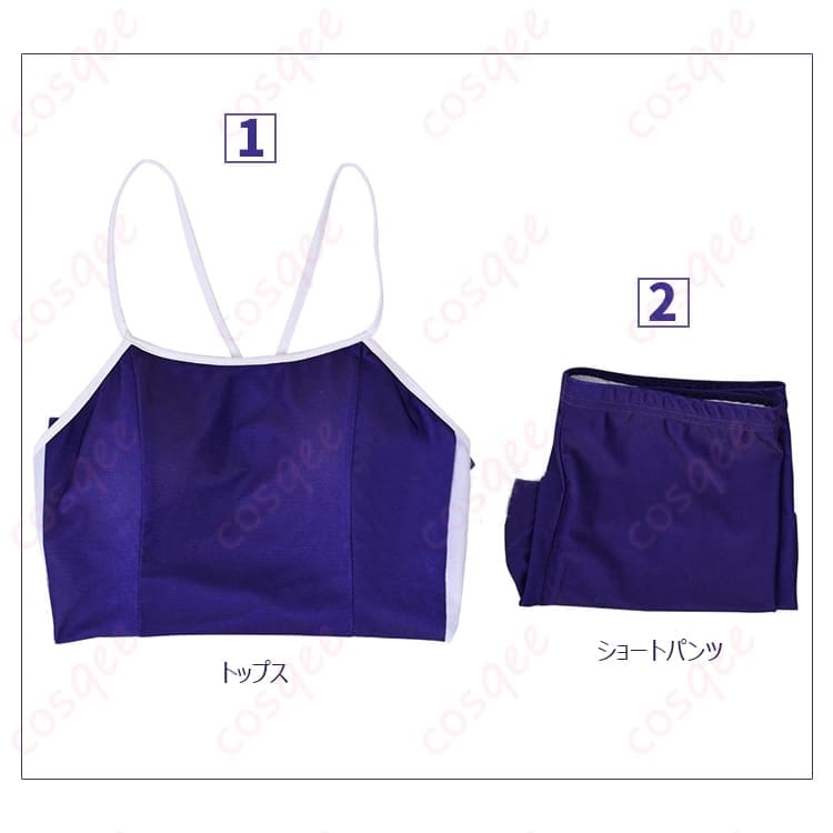 ウマ娘 プリティーダービー 競泳風コスプレ衣装 スポーティーに映えるS〜XL - 5枚目の画像