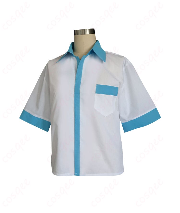 プロジェクトセカイ 天馬司 コスプレ衣装の装飾細部。ローソンコラボ衣装の細かな刺繍とデザイン。