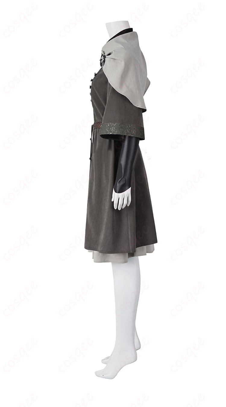 エルデンリング メリナ コスプレ衣装 衣裙左側装飾 - 衣裙左側の装飾、細部にこだわった美しいデザイン