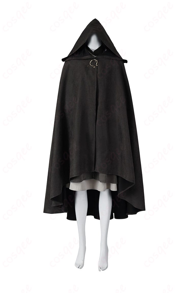 エルデンリング メリナ コスプレ衣装 外套詳細 - 外套のデザインと刺繍のディテールが魅力的に再現