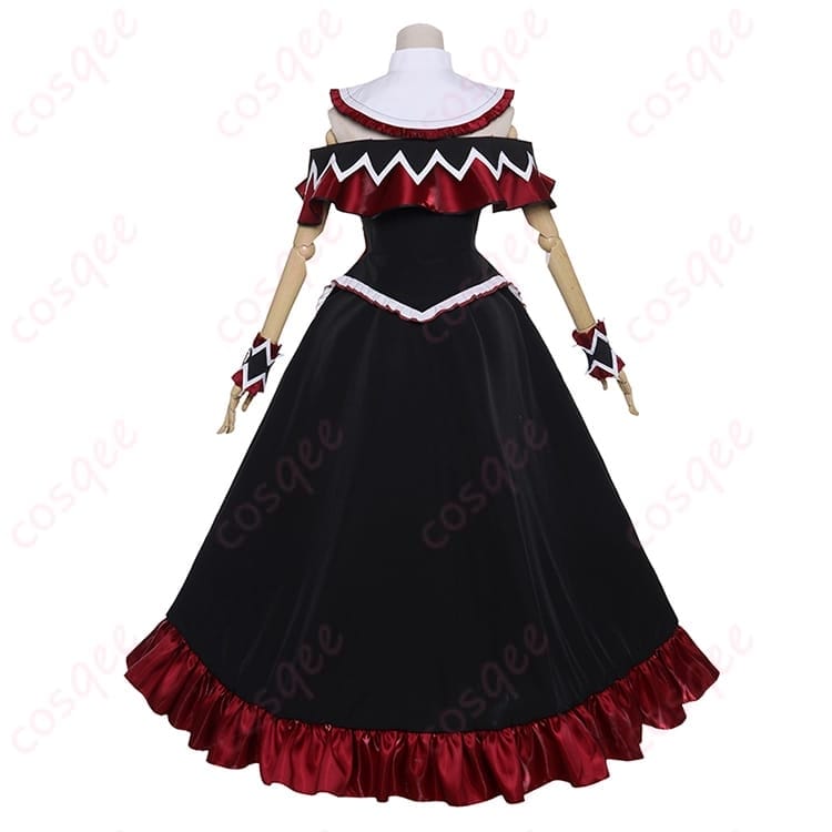 時崎狂三 ラジエル衣装の艶やかゴシック映えを狙えるコスプレ一式 - 3枚目の画像