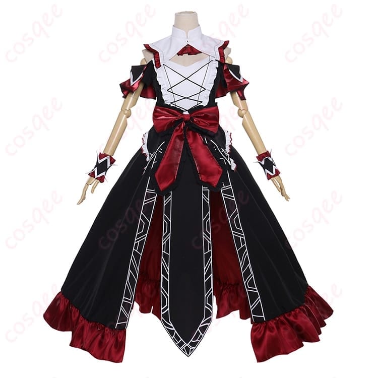 時崎狂三 ラジエル衣装の艶やかゴシック映えを狙えるコスプレ一式 - 1枚目の画像