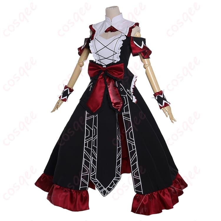 時崎狂三 ラジエル衣装の艶やかゴシック映えを狙えるコスプレ一式 - 2枚目の画像