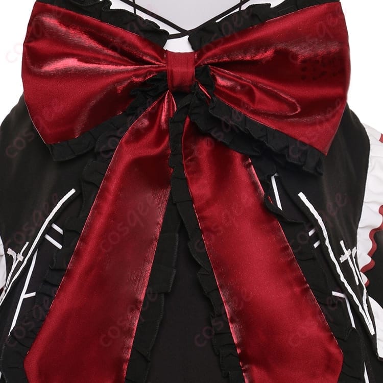 時崎狂三 ラジエル衣装の艶やかゴシック映えを狙えるコスプレ一式 - 4枚目の画像