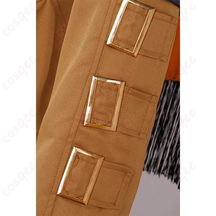 GUILTY GEAR -STRIVE- ミリア＝レイジの黒コートが映える高再現コスプレ衣装 - 4枚目の画像