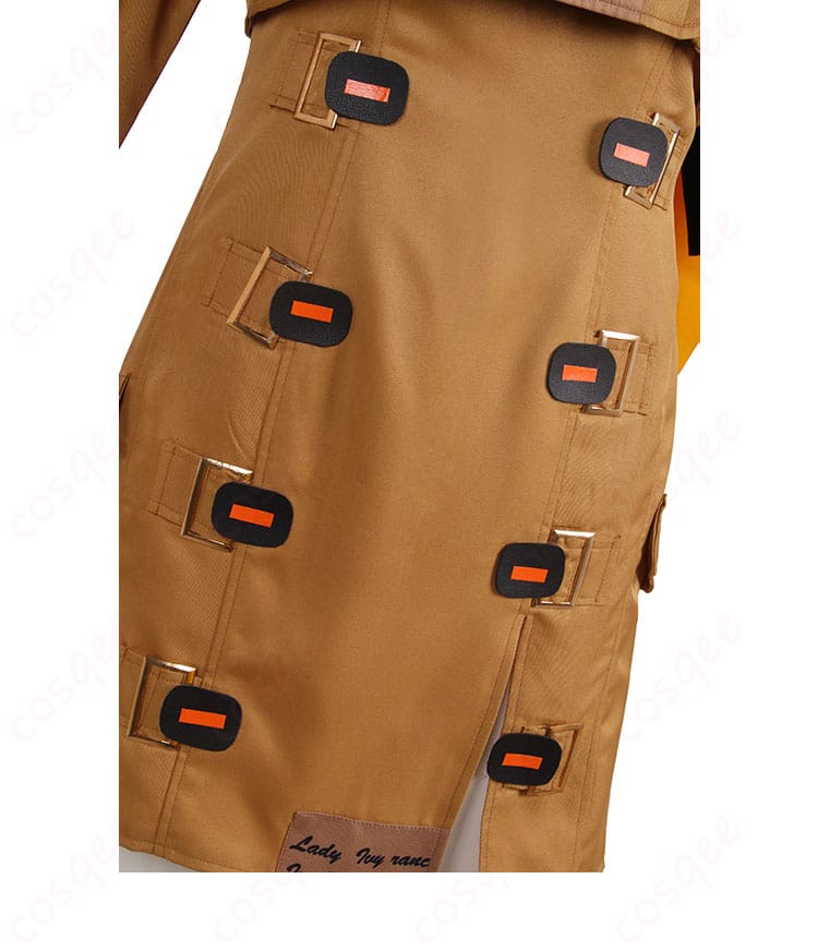 ミリア=レイジ コスプレ衣装 裙摆装飾の詳細。細部まで拘ったデザインで、キャラクターを再現。