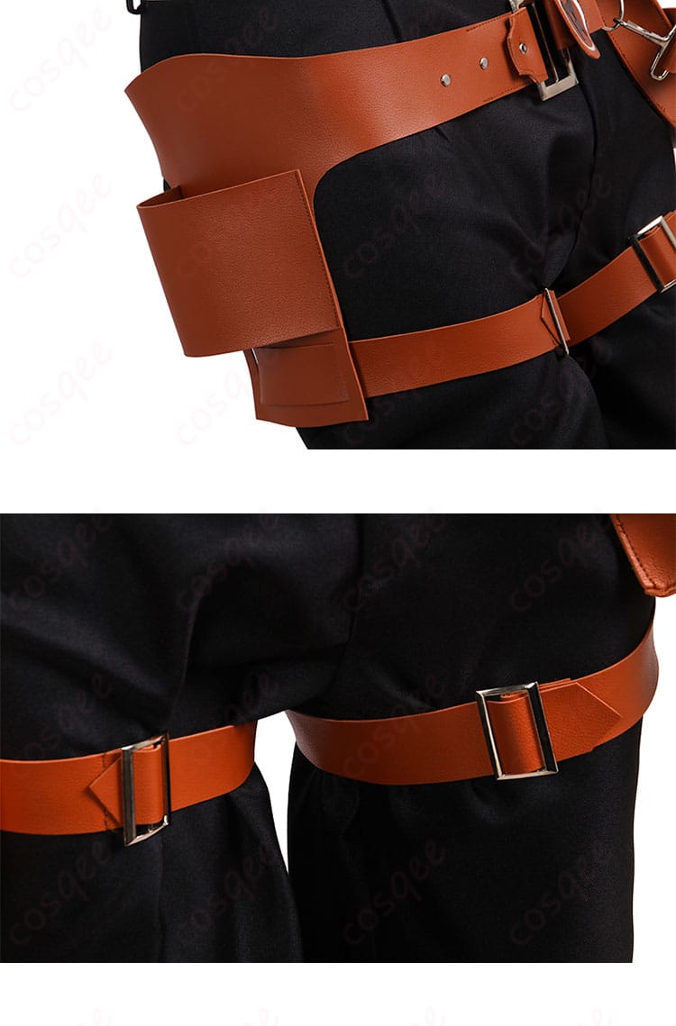 バンド装飾の細部 - ハッピーケイオスコスプレ衣装のバンドディテール