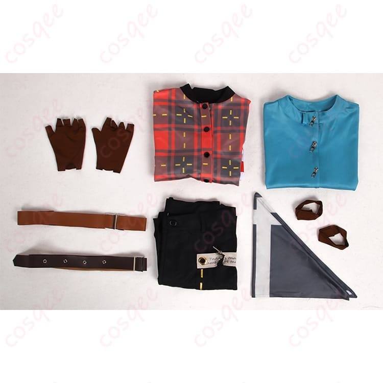 GUILTY GEAR アクセル＝ロウの旅人ウェスタンコーデで写真映えを狙えるコスプレ衣装 - 6枚目の画像