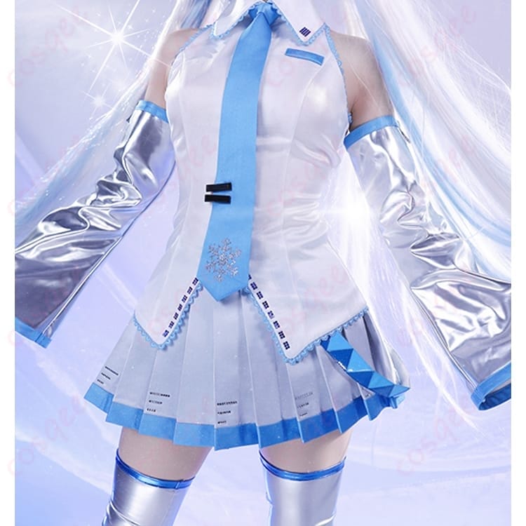 SNOW MIKU 2010 初代 初音ミクの魅力を纏える爽やかコスプレ衣装 - 2枚目の画像