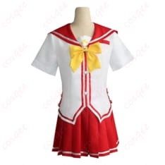 Charlotte 乙坂歩未の夏制服コスプレ 衣装一式で清楚にきまる爽やか学園コーデ - 1枚目の画像（サムネイル）