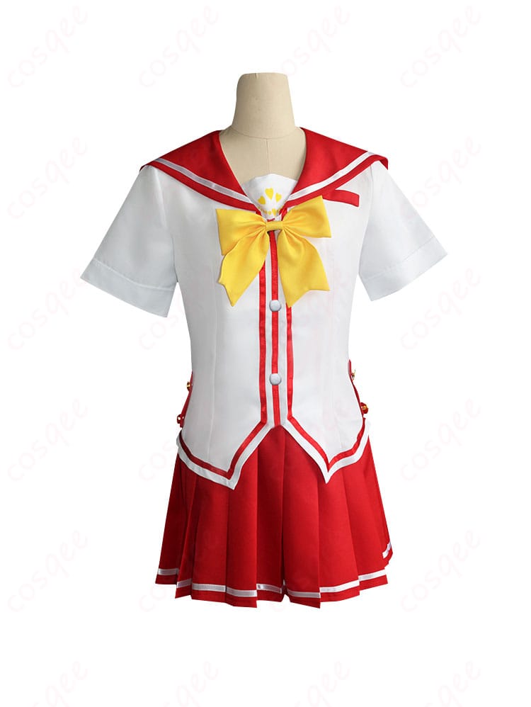 シャーロット 乙坂歩未 コスプレ衣装 夏制服 正面からの詳細。