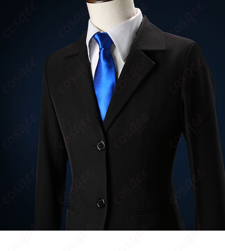 服装領口、領帯の詳細画像 - 辺里唯世、藤咲なでしこ衣装の領口と領帯のディテール