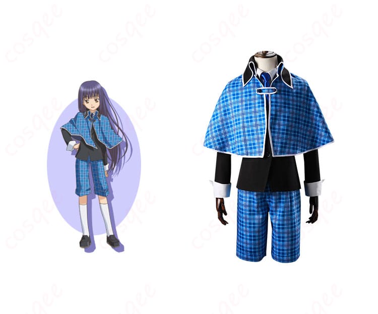 商品正面とキャラクターとの組み合わせ画像 - しゅごキャラパーティー! 辺里唯世、藤咲なでしこのコスプレ衣装