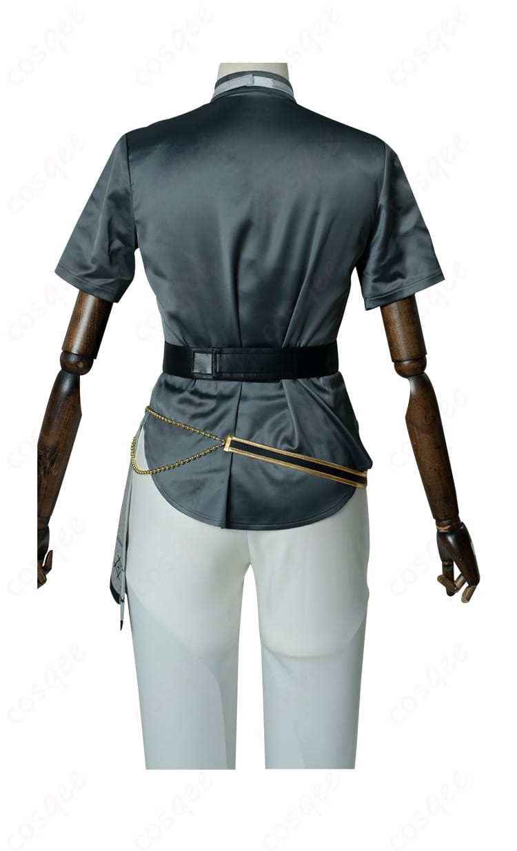 内搭短袖背面装飾ディテール、衣服の背面装飾が細部まで忠実【コスプレ衣装】。