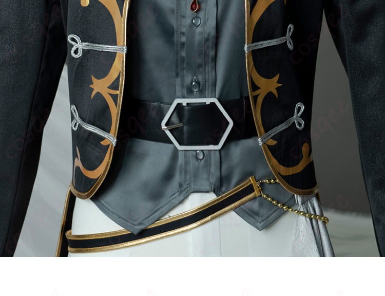 腰帯装飾ディテール、エデンユニット衣装のアクセントとなる腰帯【コスプレ】。