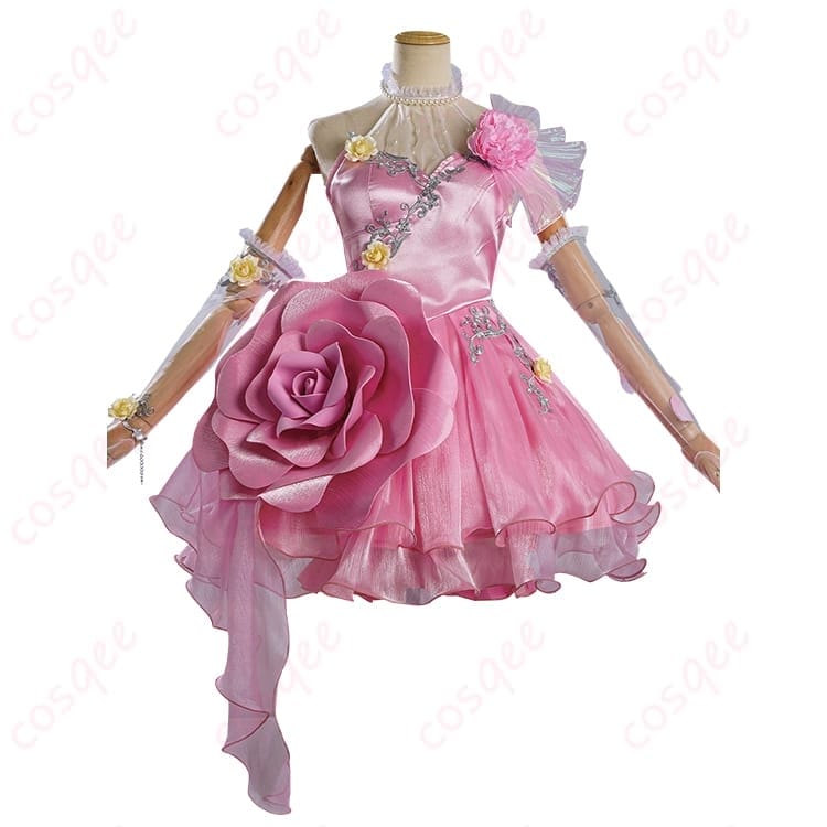 第五人格 踊り子マルガレータ シルフィード衣装 刺繍と花飾りが映える軽やかコス - 1枚目の画像