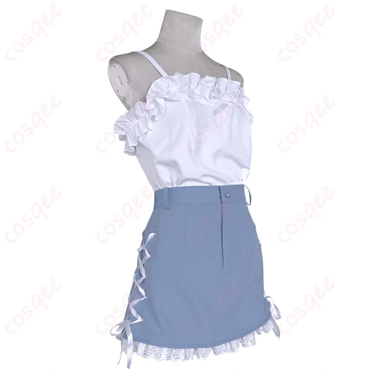 ブルーアーカイブ 浅黄ムツキのゲヘナ学園コーデを軽快に再現するコスプレ衣装 - 3枚目の画像