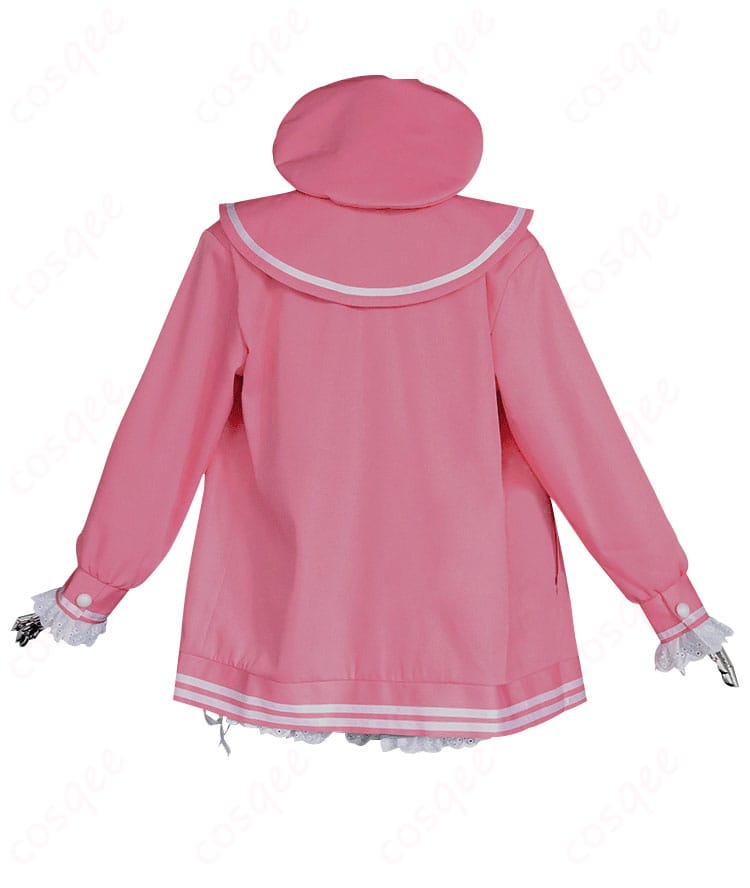 商品の背面図 『ブルーアーカイブ』浅黄ムツキ コスプレ衣装、背面のデザインも忠実に再現