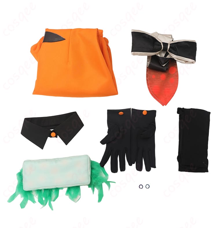 アオリ ハロウィンVer. コスプレ衣装 セット内容の展示画像 スプラ3 コスプレ衣装