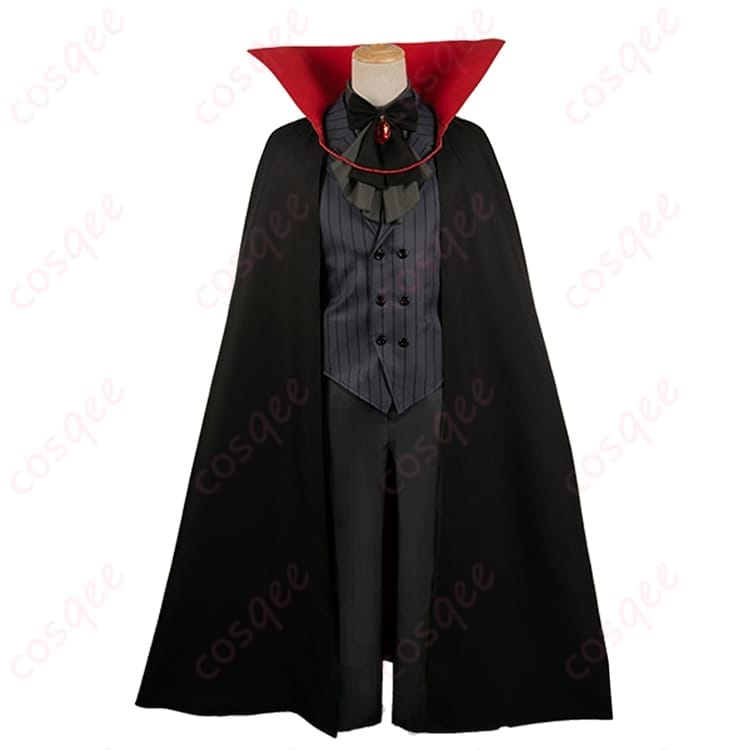 推しの子 アクア 吸血鬼コスプレ衣装 ダークにキマる端正シルエットで写真映え - 1枚目の画像