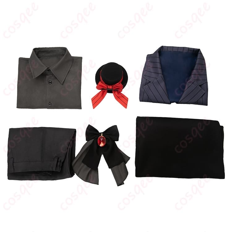 推しの子 アクア 吸血鬼コスプレ衣装 ダークにキマる端正シルエットで写真映え - 7枚目の画像