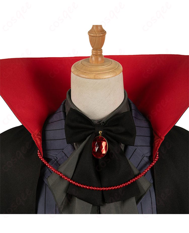 蝶ネクタイ装飾のディテール、アクアコスプレ衣装のアクセサリー