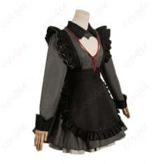 推しの子 星野ルビー 吸血鬼メイド コスプレ衣装 ダーク可愛い黒ワンピでイベント映え - 2枚目の画像（サムネイル）