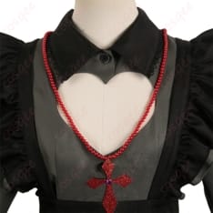 推しの子 星野ルビー 吸血鬼メイド コスプレ衣装 ダーク可愛い黒ワンピでイベント映え - 5枚目の画像（サムネイル）