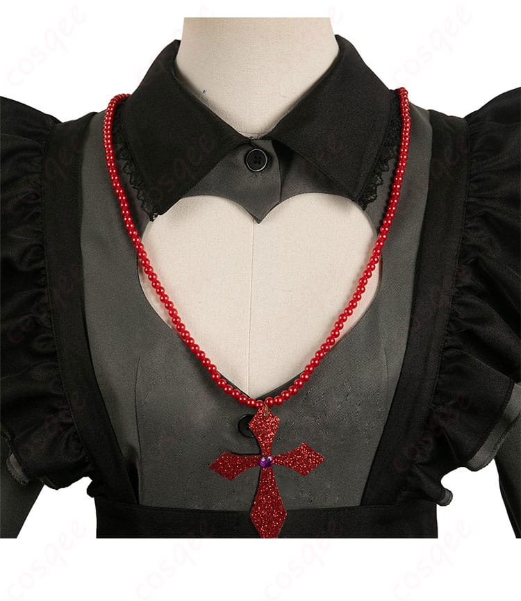 星野ルビー コスプレ衣装 襟とネックレスのデザイン
