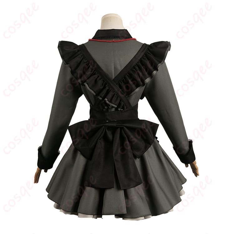 推しの子 星野ルビー 吸血鬼メイド コスプレ衣装 ダーク可愛い黒ワンピでイベント映え - 4枚目の画像