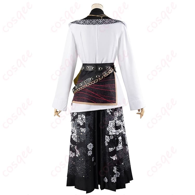 プロセカ 日野森志歩 和風ロック衣装 コスプレ｜動きやすく写真映えするライブ向けセット - 5枚目の画像