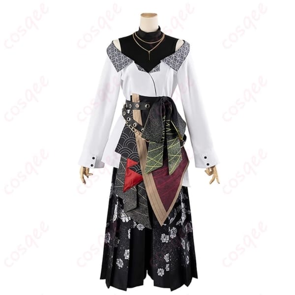 プロセカ 日野森志歩 和風ロック衣装 コスプレ｜動きやすく写真映えするライブ向けセット