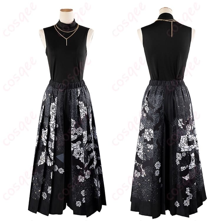 プロセカ 日野森志歩 和風ロック衣装 コスプレ｜動きやすく写真映えするライブ向けセット - 6枚目の画像